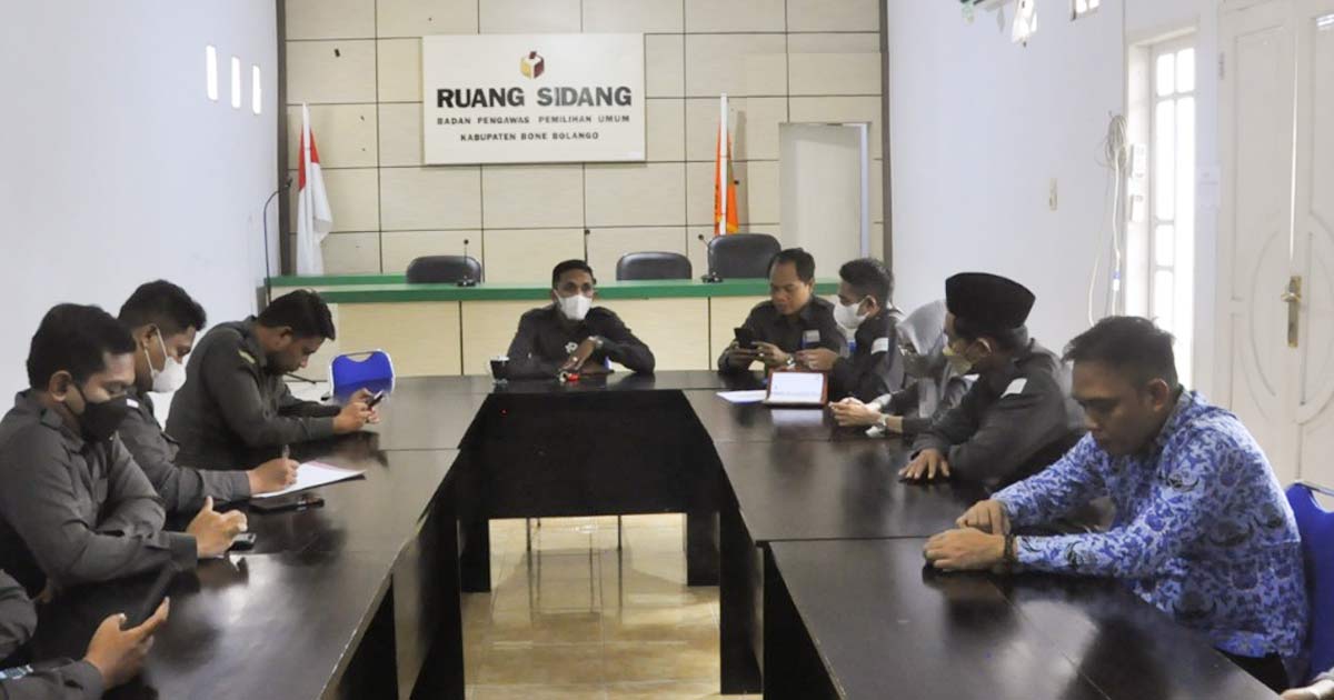 Bawaslu Bone Bolango Susun Laporan Kinerja Tahun 2021.