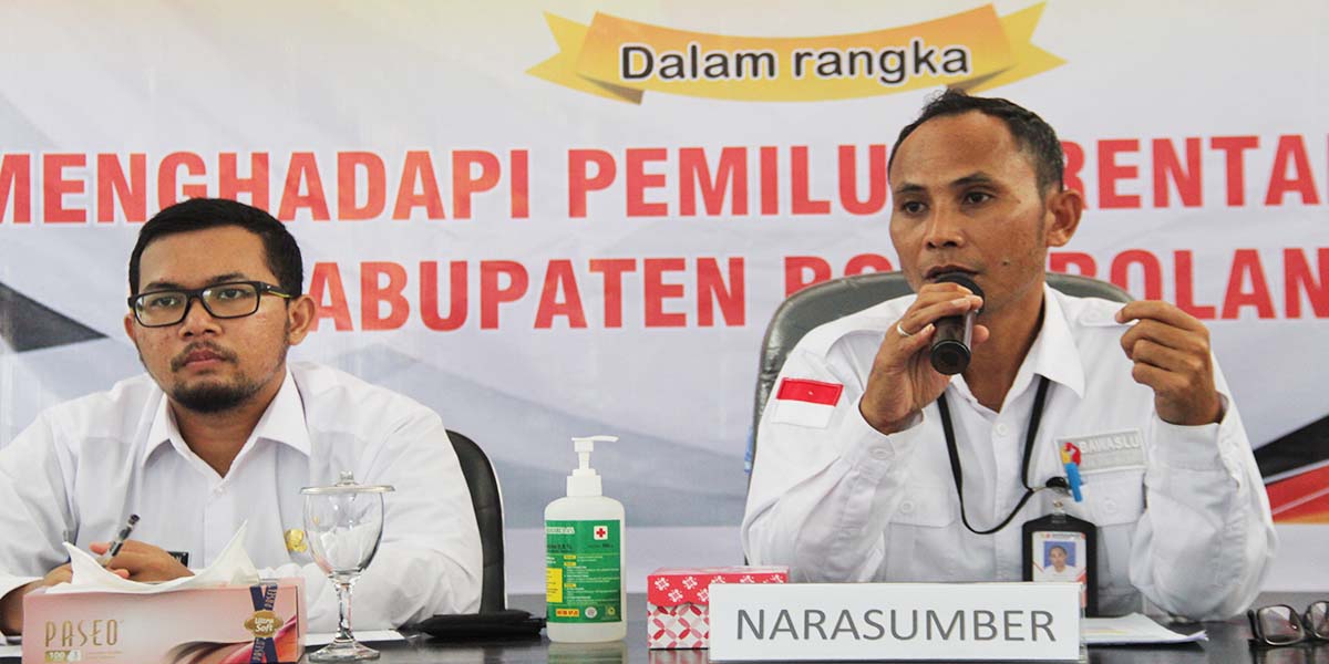 GELAR SOSIALISASI PENGAWASAN PARTISIPATIF, ZAIN BENTUK DAN DEKLARASIKAN JAROM PEMILU