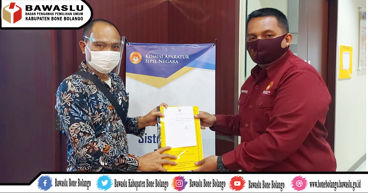Bawaslu Teruskan Pelanggaran Netralitas ASN ke Komisi Aparatur Sipil Negara (KASN)