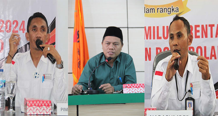 MEMASUKI TAHAPAN PENDAFTARAN, VERIFIKASI DAN PENETAPAN PARPOL PESERTA PEMILU, KETUA DAN ANGGOTA HADIRI RAPAT KONSOLIDASI BERSAMA BAWASLU RI