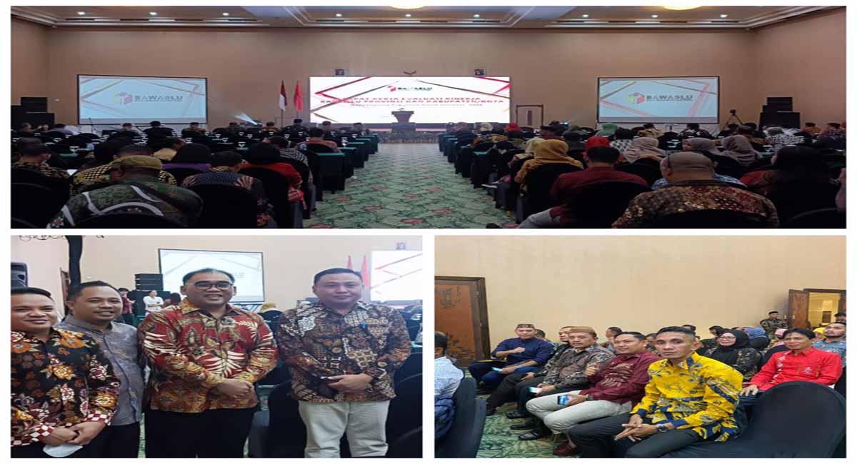 BAWASLU RI EVALUASI KINERJA BAWASLU PROVINSI DAN KABUPATEN/KOTA SE-INDONESIA DI MANADO