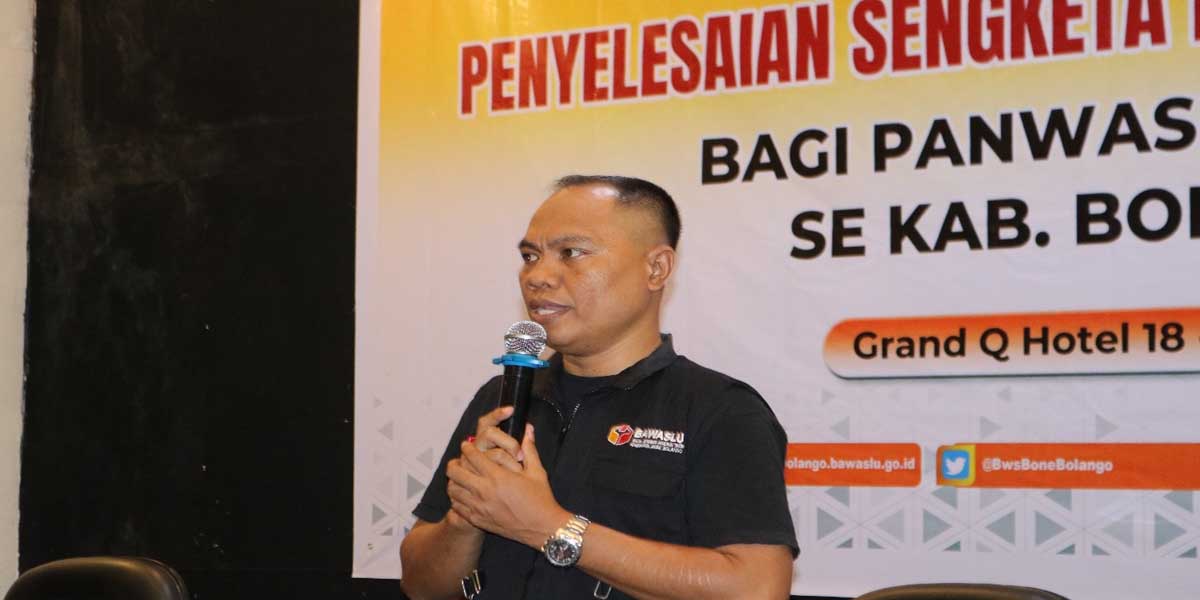 Alti Buka Secara Langsung Rapat fasilitas Teknis Penyelesaian Sengketa di Grandq Hotel Kota Gorontalo