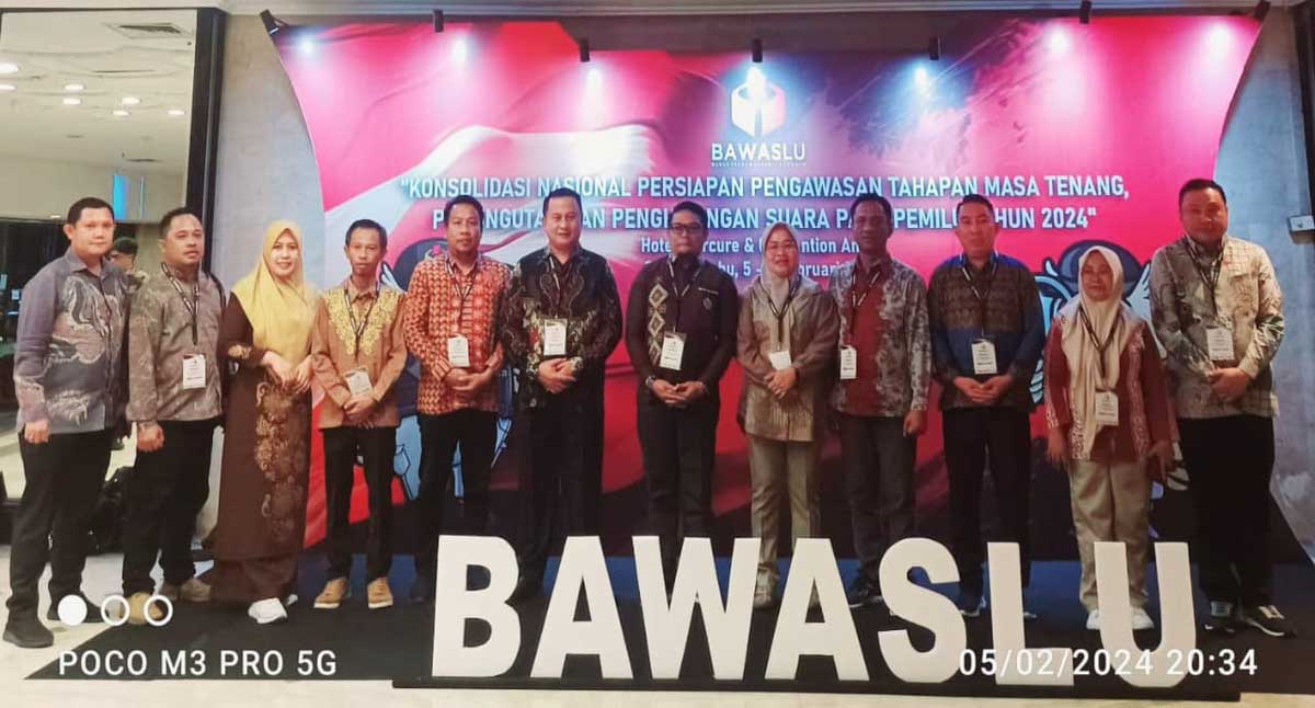 Bawaslu Bone Bolango hadiri Konsolidasi Nasional Oleh Bawaslu RI di Ancol