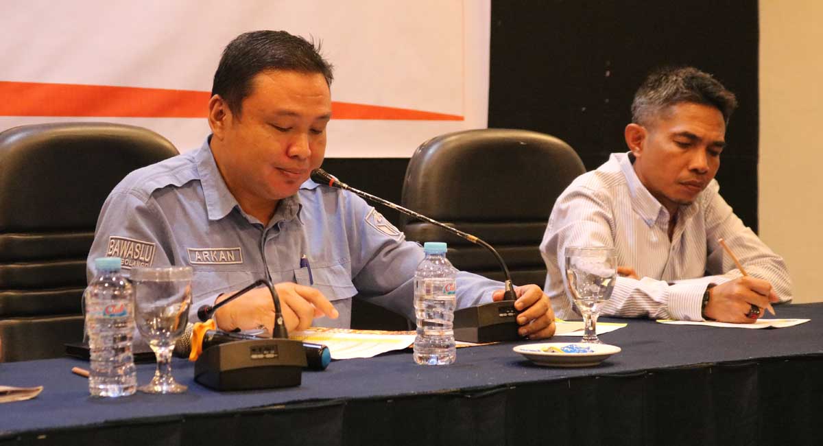 Hadiri Rakor di Manado, Arkan: Jalankan Tugas dan Fungsi Sekretariat Dalam Fasilitasi Pengawasan Tahapan Pemilu 2024