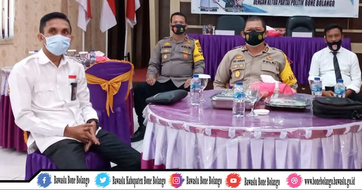 Ketua Bawaslu Kab. Bone Bolango Hadiri Rakor terkait Kesiapan Pilkada Serentak Secara Vidcon