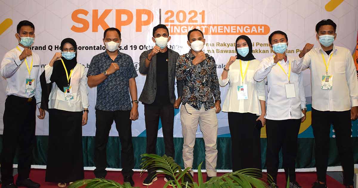 Pelaksanaan SKPP Tingkat Menengah, Bawaslu Bone Bolango Utus 5 Pesertanya
