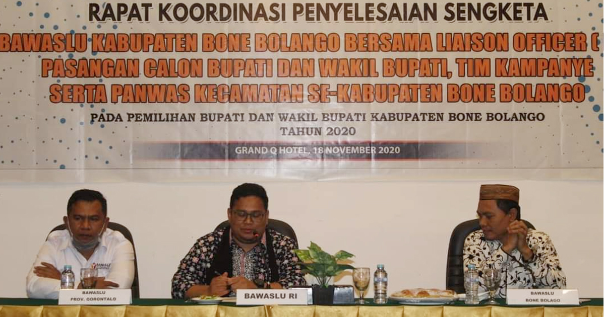 Bagja; Dalam Sengketa Acara Cepat, Panwascam Harus Menjadi Mediator Yang Baik.