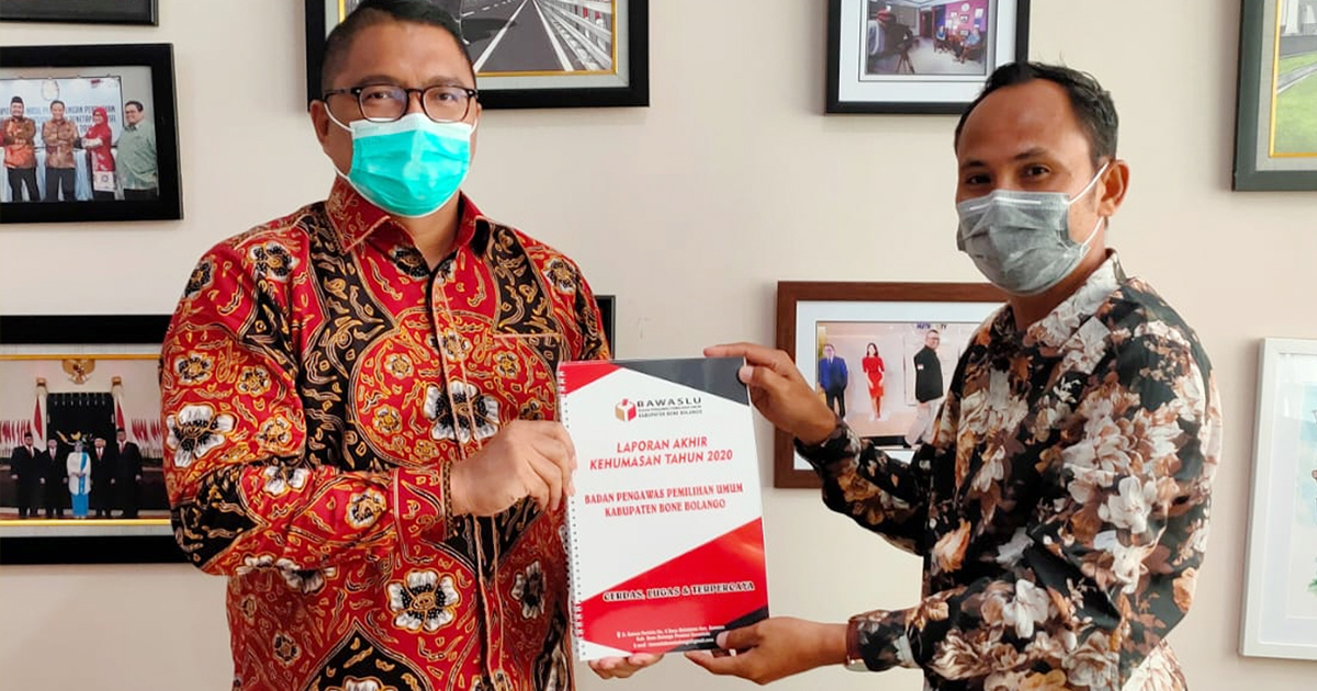 Bawaslu RI Apresiasi Laporan Kehumasan Bawaslu Kab. Bone Bolango