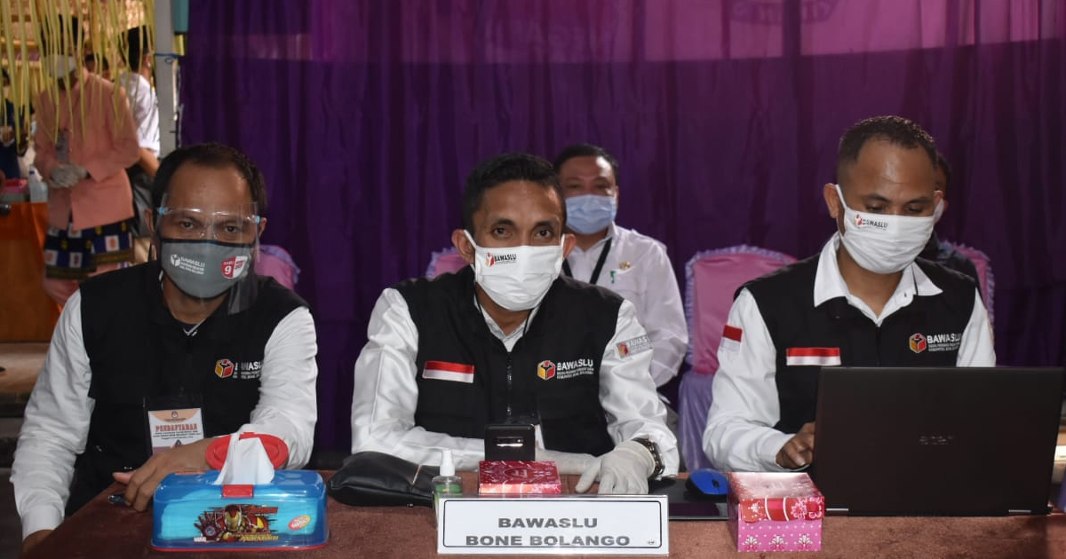 Bawaslu Kab. Bone Bolango lakukan Pengawasan Tahapan Pendaftaran Bakal Pasangan Calon Bupati dan Wakil Bupati Bone Bolango