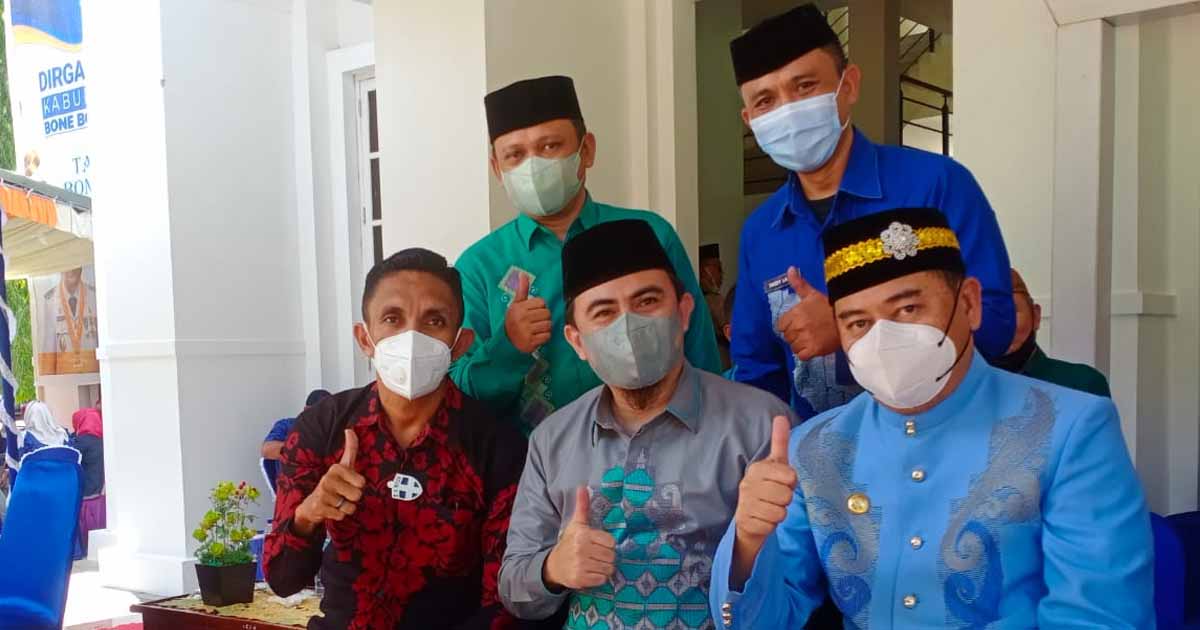 KETUA BAWASLU BONE BOLANGO HADIRI UPACARA HUT BONE BOLANGO
