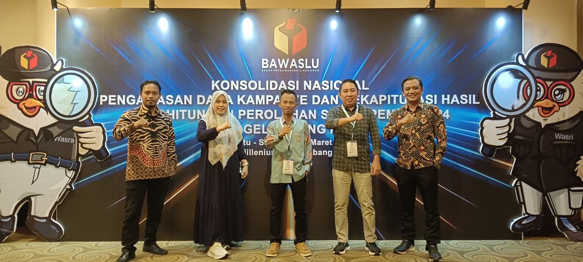 Sofyan Hadiri Konsolnas Pengawasan Dana Kampanye dan Rekap Perolehan Suara Pemilu 2024 di Jakarta
