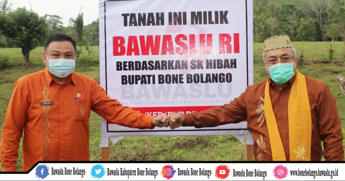 Sekjen Bawaslu RI Meninjau Langsung Hibah Tanah Pemda ke Bawaslu RI