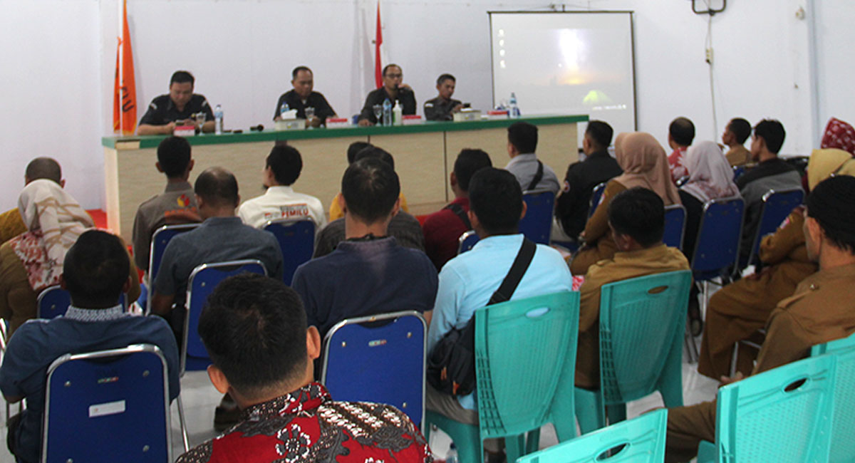 DALAM RANGKA PENGUATAN KELEMBAGAAN, BAWASLU UNDANG KETUA DAN CALON KASEK PANWASCAM