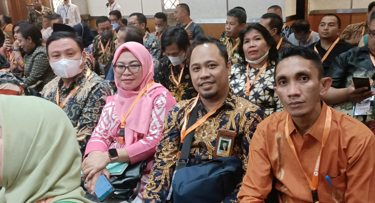 BAWASLU BONEBOL HADIRI RAKOR KELEMBAGAAN FASILITASI DUKUNGAN PENGAWASAN TAHAPAN PEMILU 2024