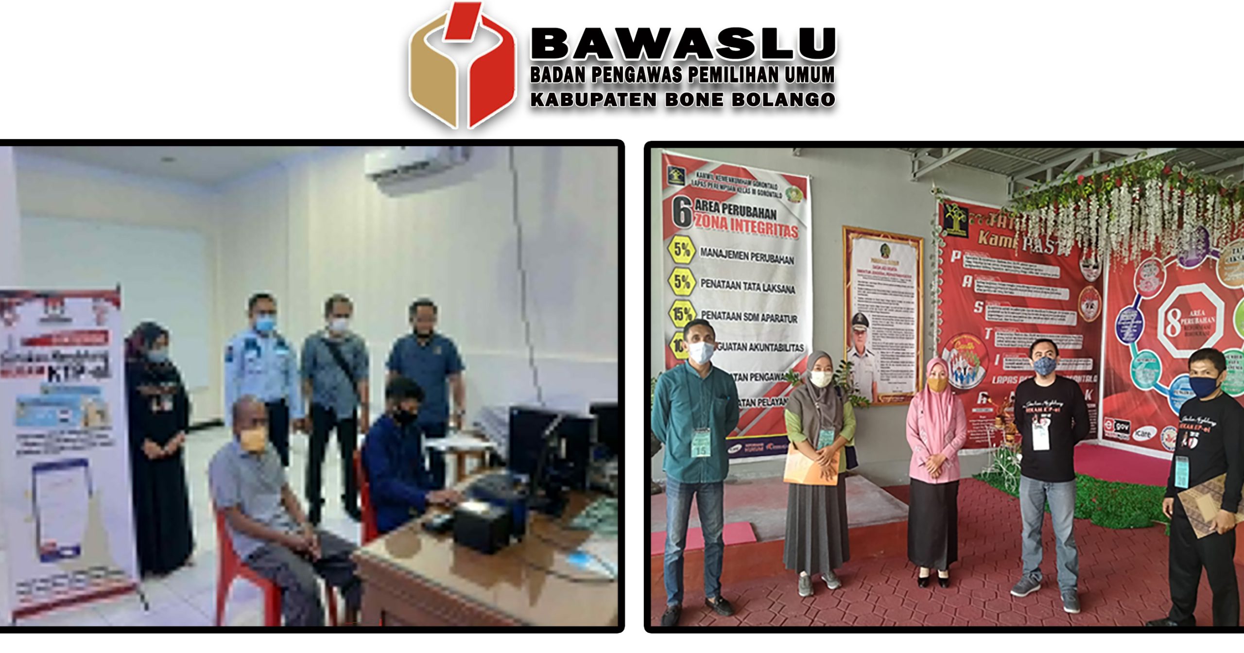 Jaga Hak pilih, Bawaslu awasi Proses Perekaman KTP-EL di Lapas