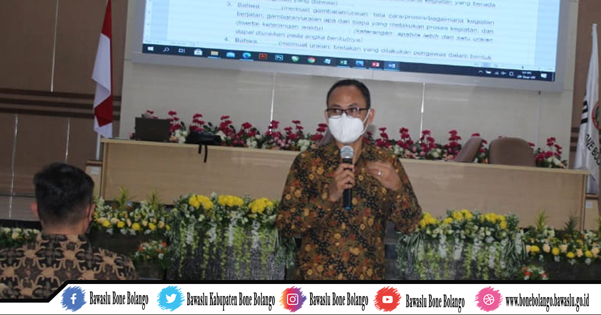 Kerawanan Dalam Tahapan Kampanye, Slamet: Panwascam Harus Fokus Pada Objek Pengawasan Peserta Pemilihan