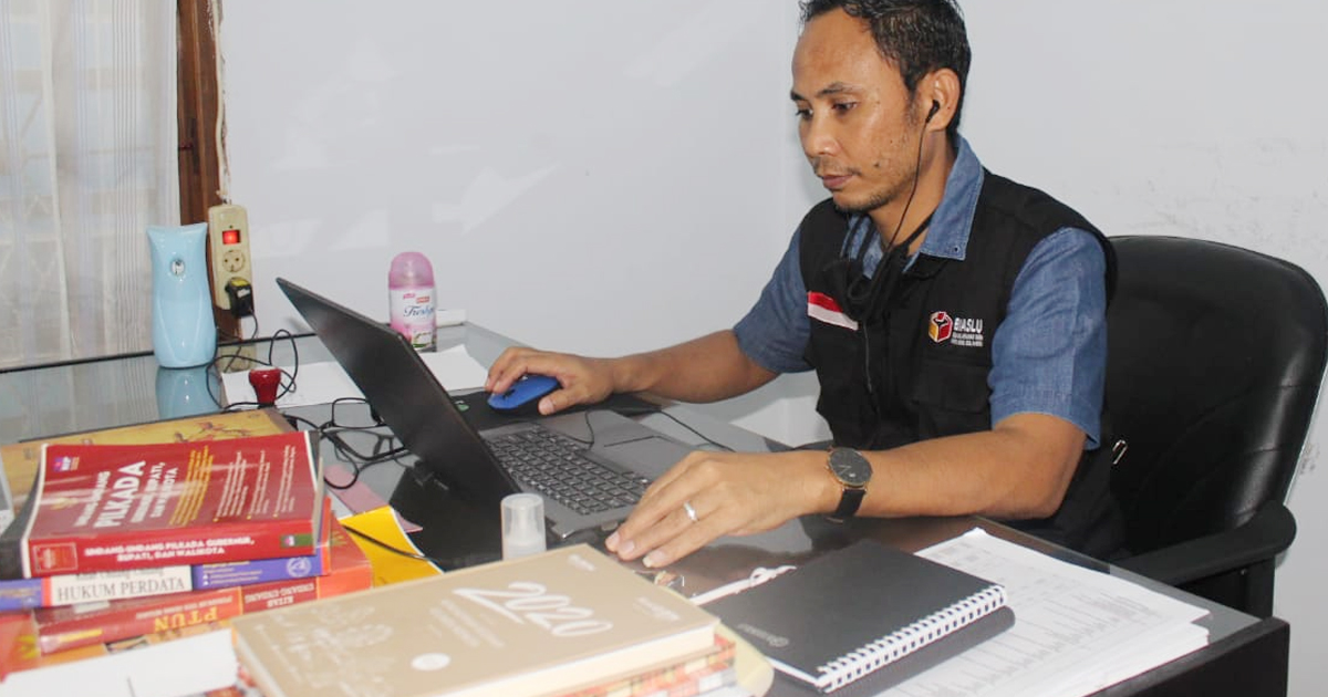 Coklit Berakhir, Bawaslu Bone Bolango meminta KPU Bone Bolango Seriusi Data Pemilih yang belum KTP-El