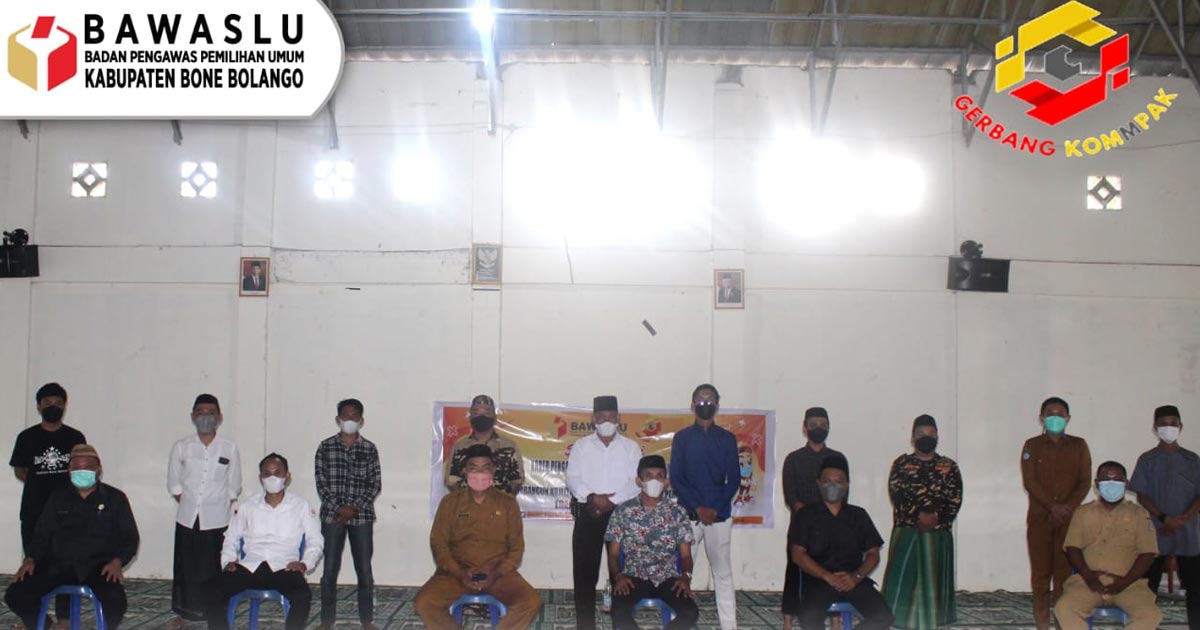 IMPLEMENTASI GERBANG KOMMPAK, BAWASLU DAN PCNU BONE BOLANGO JALIN KERJASAMA