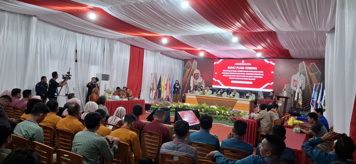 pleno rekap kabupaten
