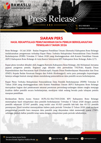 Siaran Pers