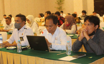 BAWASLU BONE BOLANGO HADIRI RAPAT EVALUASI PENGAWASAN