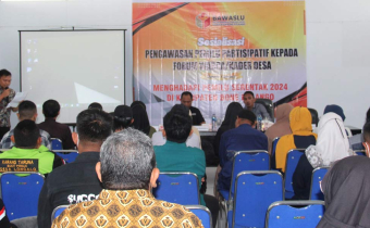TINGKATKAN PARTISIPATIF MASYARAKAT, BAWASLU BONEBOL SASAR FORUM WARGA