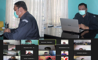 Ikuti Rakor Virtual Sosialisasi Renstra Bawaslu. Arkan :Penyusunan Renstra akan dimaksimalkan"""