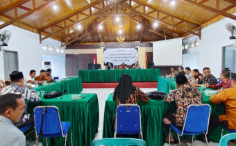 Bawaslu Bone Bolango Hadiri Rakor Penyusunan Bahan Awal dan Keterangan Perselisihan Hasil di Bawaslu provinsi Gorontalo