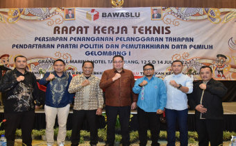 HADIRI RAKERNIS DITANGGERANG, ALTI: PERBAIKAN KUALITAS PENANGANAN PELANGGARAN PENTING BAGI JAJARAN PENGAWAS DI DAERAH JELANG TAHAPAN PENDAFTARAN PESERTA PEMILU 2024