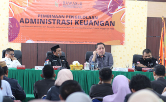 BAWASLU BONE BOLANGO HADIRI KEGIATAN PEMBINAAN PENGELOLAAN ADMINISTRASI KEUANGAN DIBAWASLU PROVINSI GORONTALO