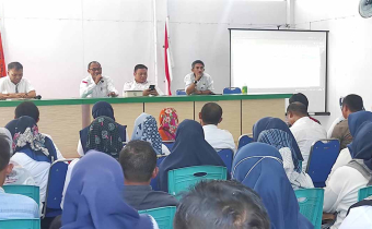 UNDANG PANWASLU KECAMATAN, BAWASLU KABUPATEN BONE BOLANGO GELAR RAPAT EVALUASI PELAKSANAAN PENYERAPAN ANGGARAN