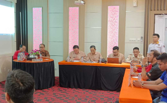 HADIRI RAPAT PLENO TERBUKA DPS-HP TINGKAT KABUPATEN BONE BOLANGO, BAWASLU BONE BOLANGO AWASI JALANNYA RAPAT PLENO