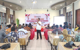 HADIRKAN KETUA PTUN GORONTALO, SUTIYONO BEKALI PANWASCAM TENTANG TEKNIK MEDIASI