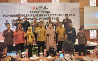 Hadiri Rapat Kerja Penanganan Pelanggaran Kampanye Pemilu 2024 di Surabaya, Yuyun: Wadah Dalam Pengendalian dan Pola Pengawasan di Lapangan