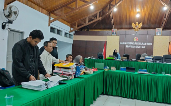 Bawaslu Bone Bolango Lakukan Konsultasi Keterpenuhan Syarat Administrasi dan Hasil Evaluasi di Bawaslu Provinsi Gorontalo