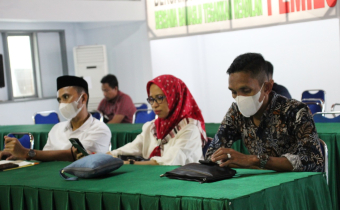 BAWASLU BONE BOLANGO HADIRI RAKOR PENGAWASAN PDPB TRIWULAN 1 TAHUN 2022