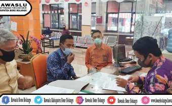 Pengawasan Tahapan Verifikasi Syarat Calon dan Tanggapan terhadap Dokumen Syarat Calon