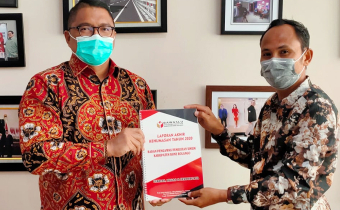 Bawaslu RI Apresiasi Laporan Kehumasan Bawaslu Kab. Bone Bolango
