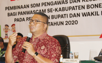 Supervisi Pengawasan, Fritz : Terima Kasih kepada Pengawas Ad hoc sebagai garda terdepan pengawasan di tengah pandemi covid.