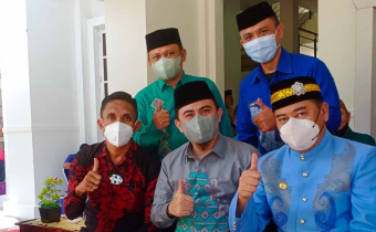 KETUA BAWASLU BONE BOLANGO HADIRI UPACARA HUT BONE BOLANGO