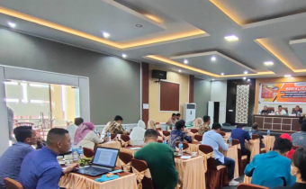 BAWASLU BONE BOLANGO HADIRI SOSIALISASI PERBAWASLU 7 TAHUN 2022