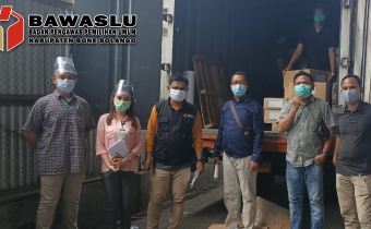Bawaslu Bone Bolango Awasi Pencetakan Surat Suara