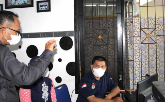 SAMBANGI  KPU BONE BOLANGO, INI YANG DILAKUKAN ZAIN.