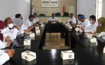 TINDAKLANJUTI SUPERVISI BAWASLU PROVINSI GORONTALO, BAWASLU BONE BOLANGO GELAR RAPAT INTERNAL