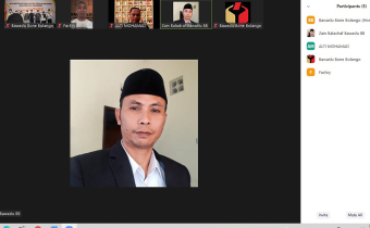 BAWASLU BONE BOLANGO GELAR RAPAT PLENO HASIL UJI PETIK PDPB TAHUN 2021