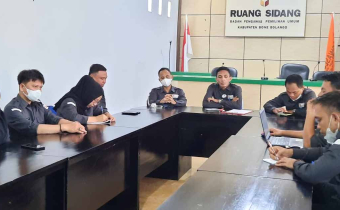 BAWASLU BONE BOLANGO GELAR RAPAT RUTIN EVALUASI KINERJA
