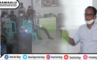 Bawaslu Kab. Bone Bolango Lakukan Asistensi Penyusunan Laporan Hasil Pengawasan Pengawas Ad Hoc
