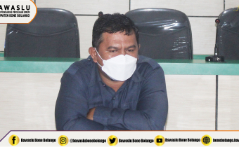 Saat Supervisi, Hal Ini Yang Disampaikan Ahmad Abdullah Kepada Bawaslu Kab. Bone Bolango