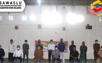 IMPLEMENTASI GERBANG KOMMPAK, BAWASLU DAN PCNU BONE BOLANGO JALIN KERJASAMA